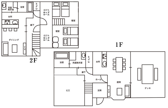 【グレー】間取り図
