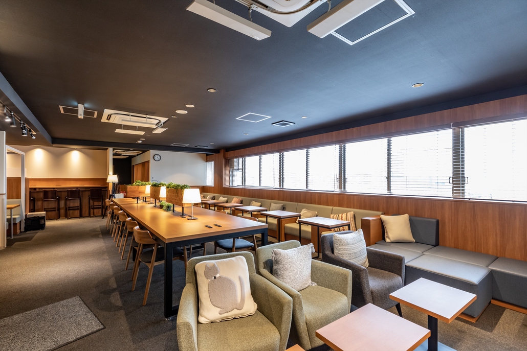 返金不可【早割さき楽30】素泊まり　早期予約で10％オフ！コワーキングスペース・ドリンクバー完備