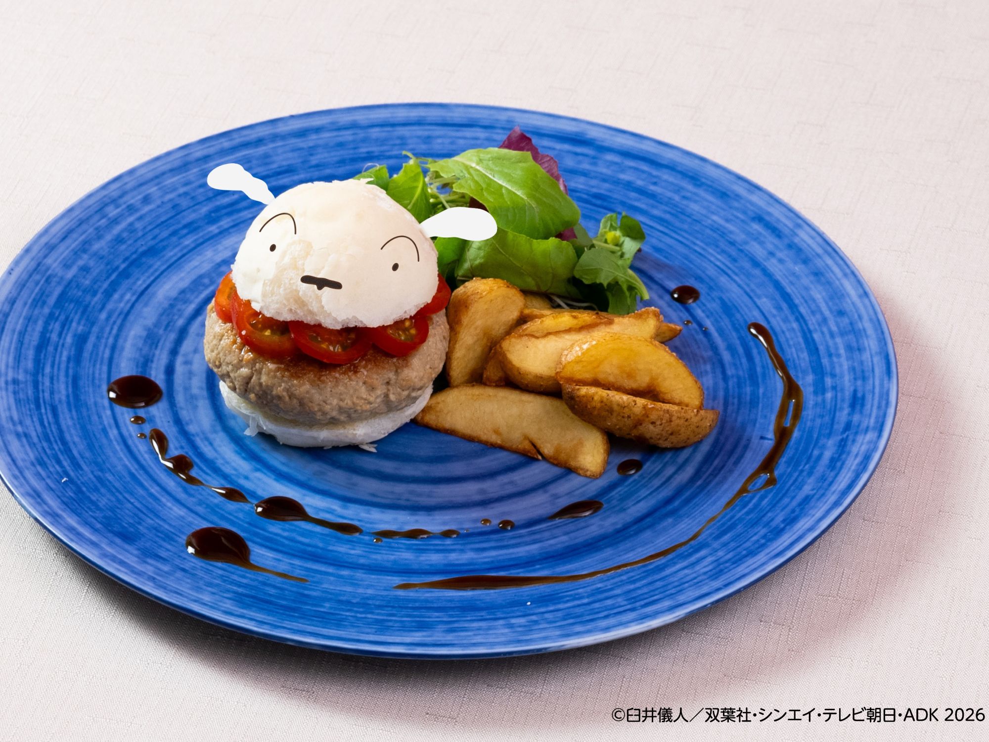 真っ白でふわふわっ シロのハンバーガー