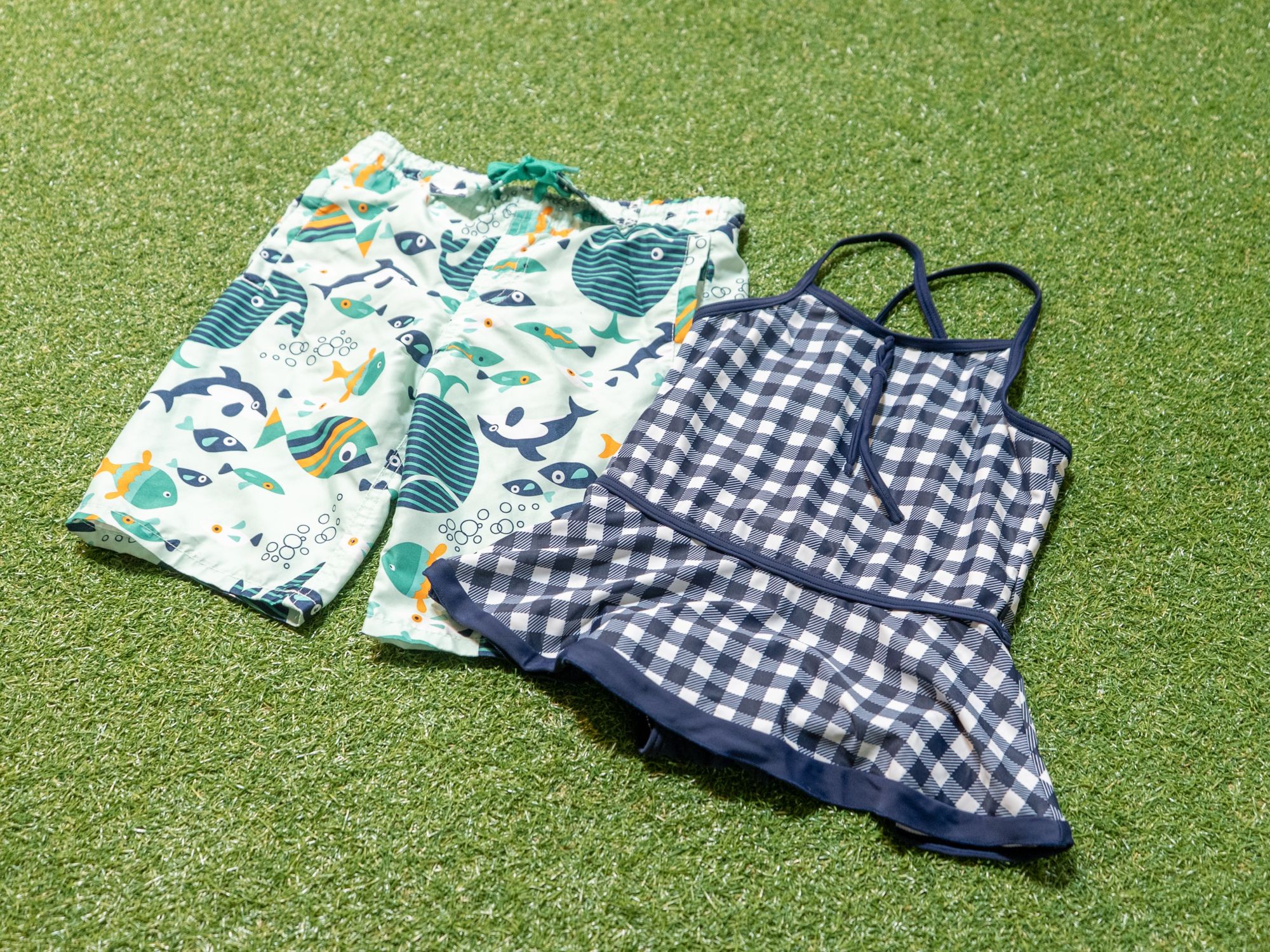 【サービス】お子様有料貸出水着｜100cm－160cmのサイズのご用意がございます。