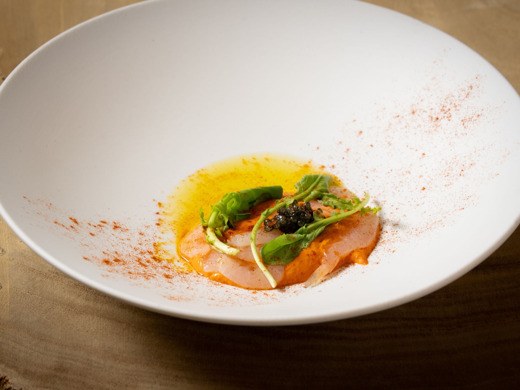 【夕食】2026春夏スペシャルディナーコース｜パプリカムース 小江戸キャビア 富山白エビ 