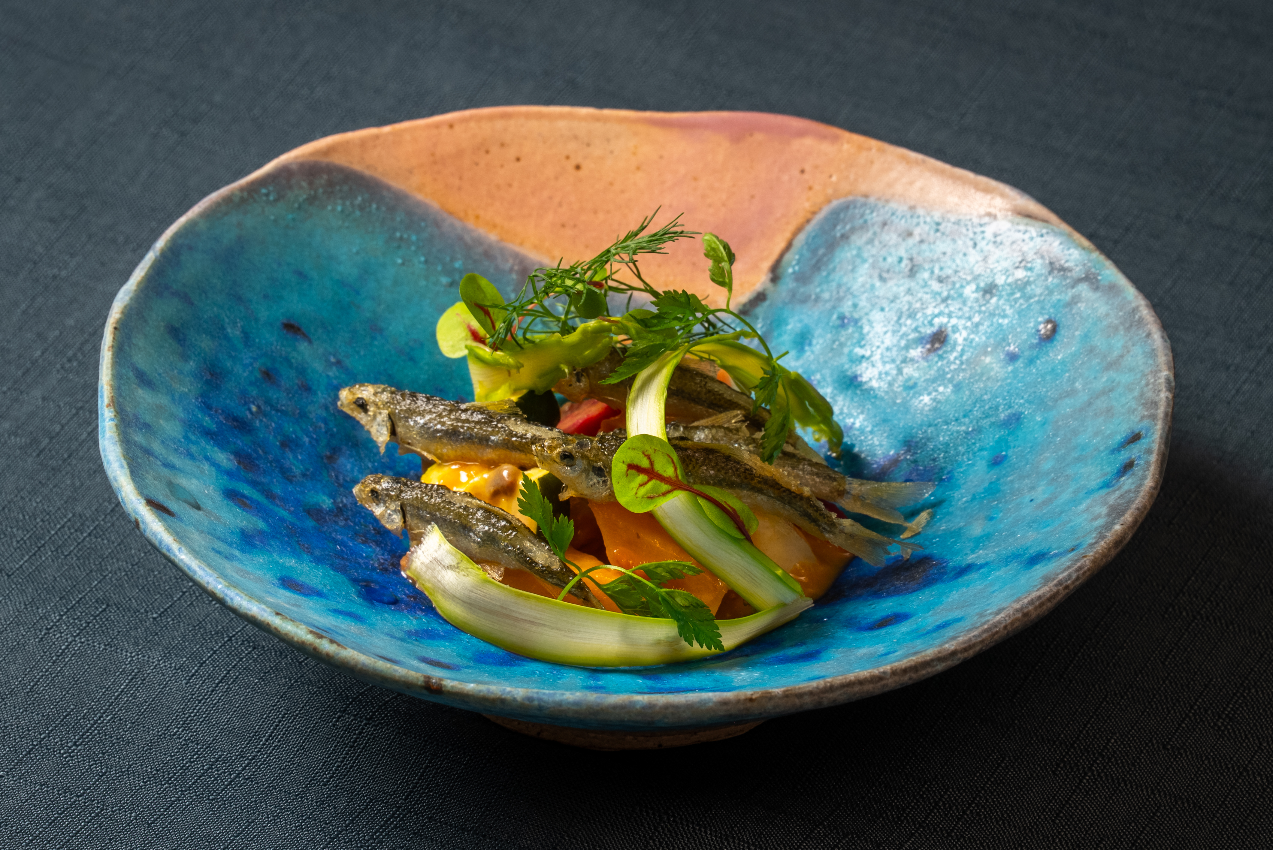 【夕食】2025AW料理長特製スペシャルディナーコース｜埼玉県産モロコとヨロ研野菜のポタジェ　