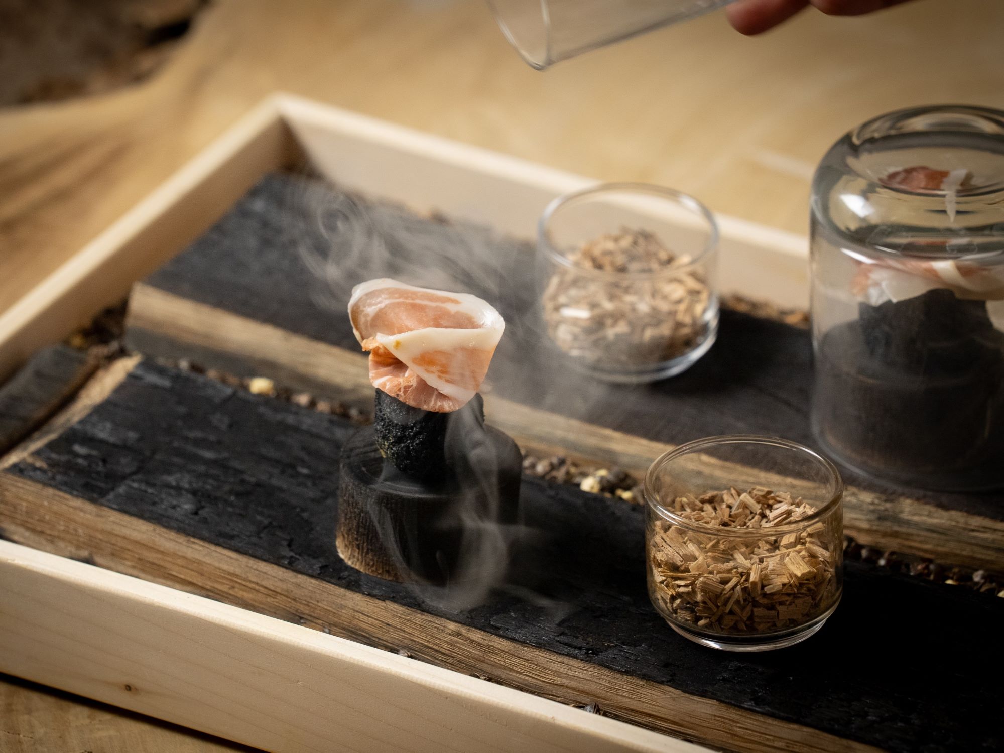 【夕食】2026春夏スペシャルディナーコース｜季節野菜のコロッケ 坂戸セラーノハム