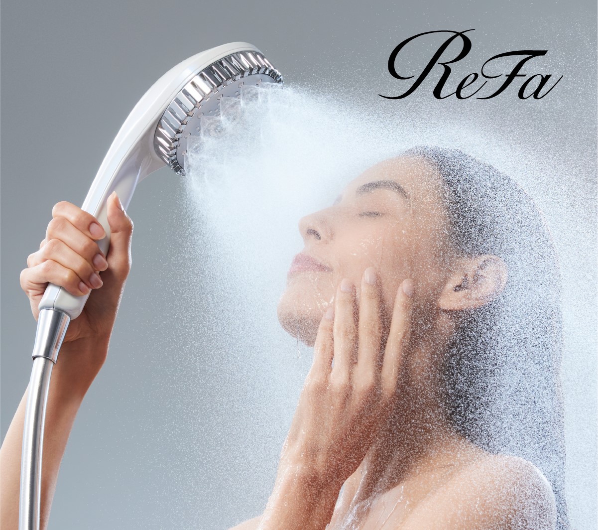 ReFaルームのシャワーヘッド（ReFaファインバブルダイア120）で心安らぐひと時を♪