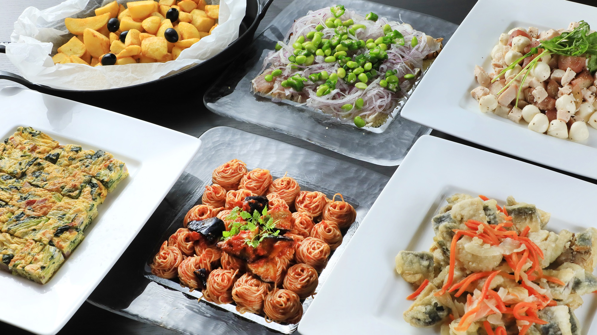 ハーフビュッフェ：ご夕食◆イメージ