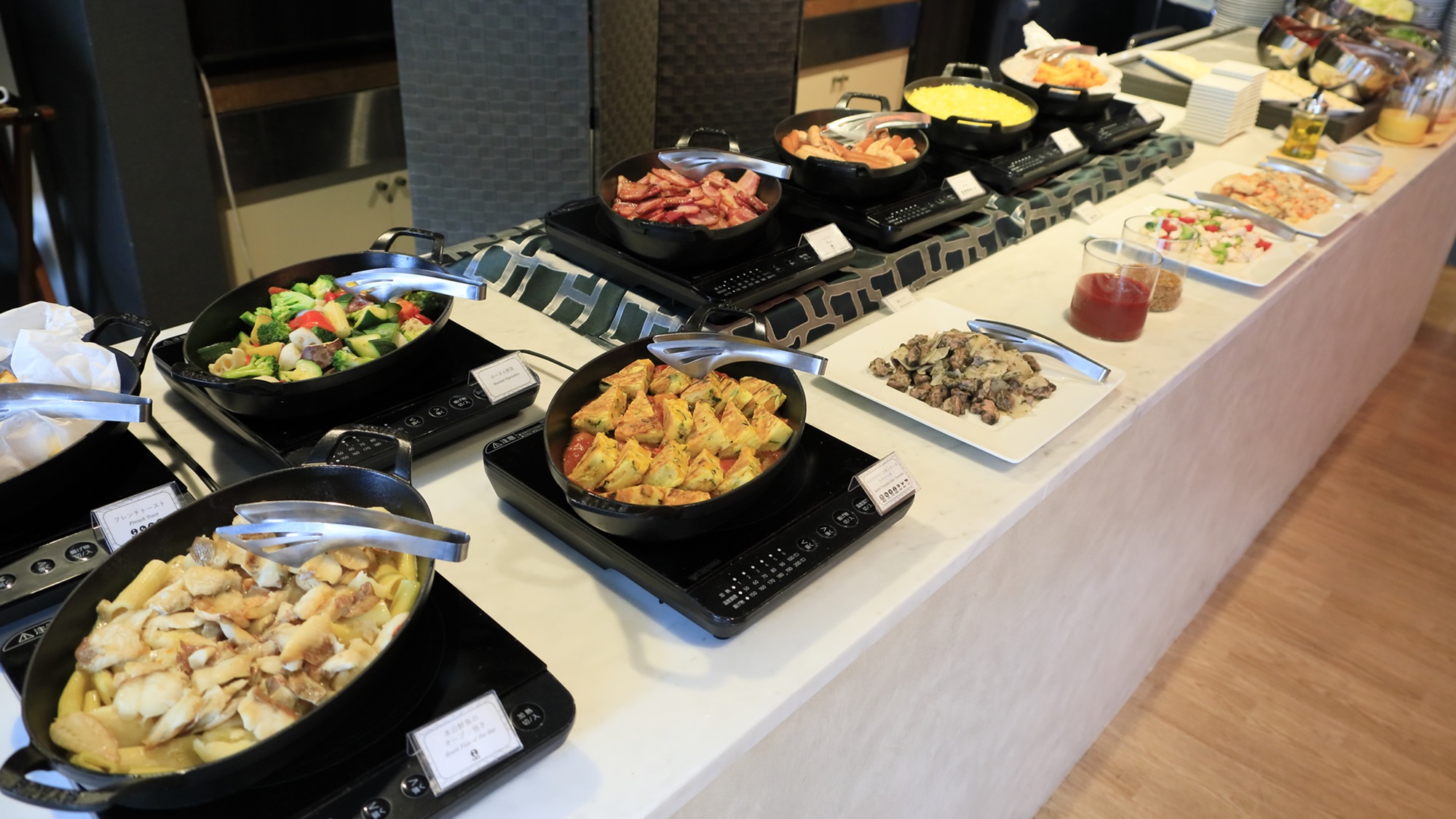 ビュッフェ：ご朝食◆静岡県産の食材を使用した洋朝食ビュッフェでさわやかな朝を　※イメージ