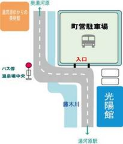 町営駐車場案内図