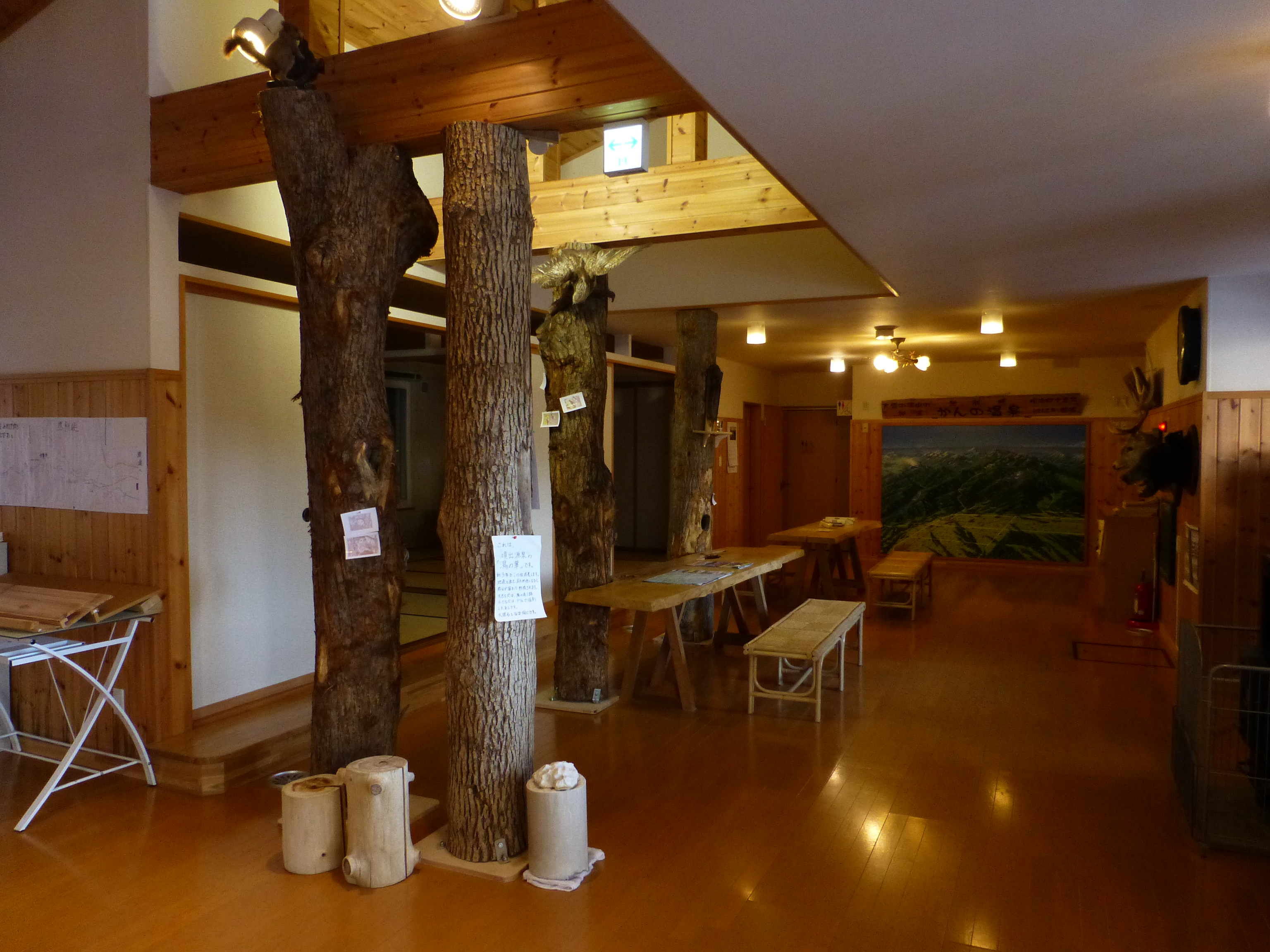 かんの温泉 温泉棟ロビー