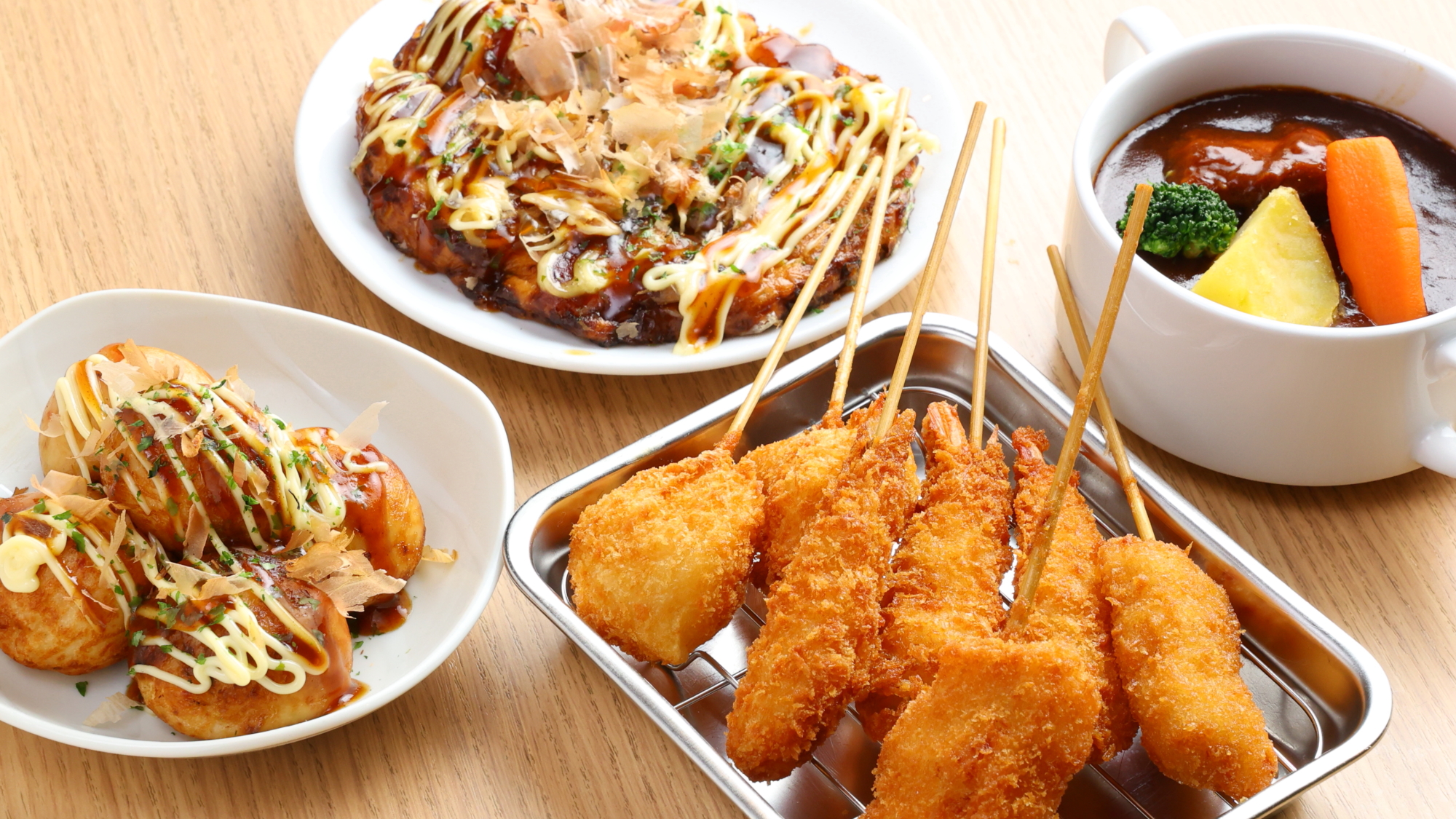 【朝食】大阪名物を多数ご用意しております！