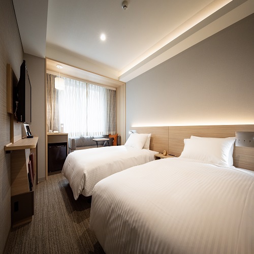 【コンフォートツイン】21㎡ベッド幅110cm2台