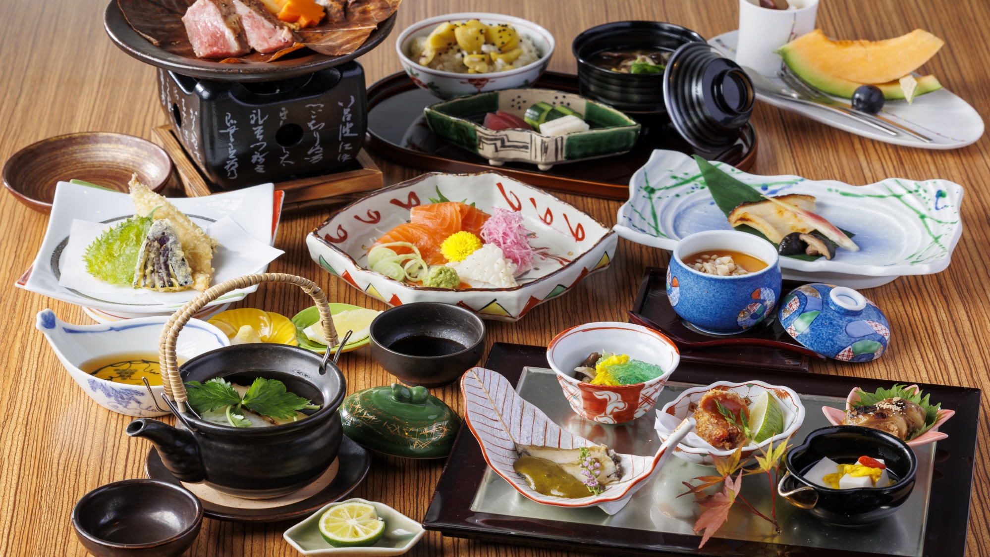 【スタンダード◇創作和食】＜ご夕食時間：17:30〜19:00＞”那須の四季彩”を本格和食コースで。