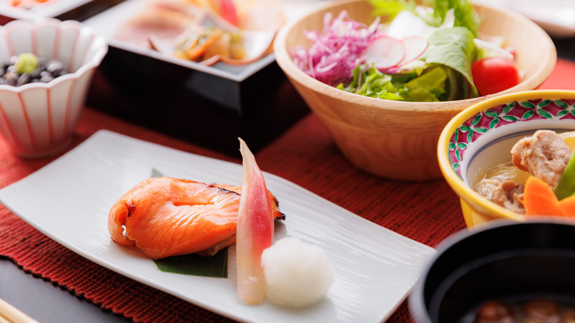 【朝食】和食の朝ごはん※イメージ