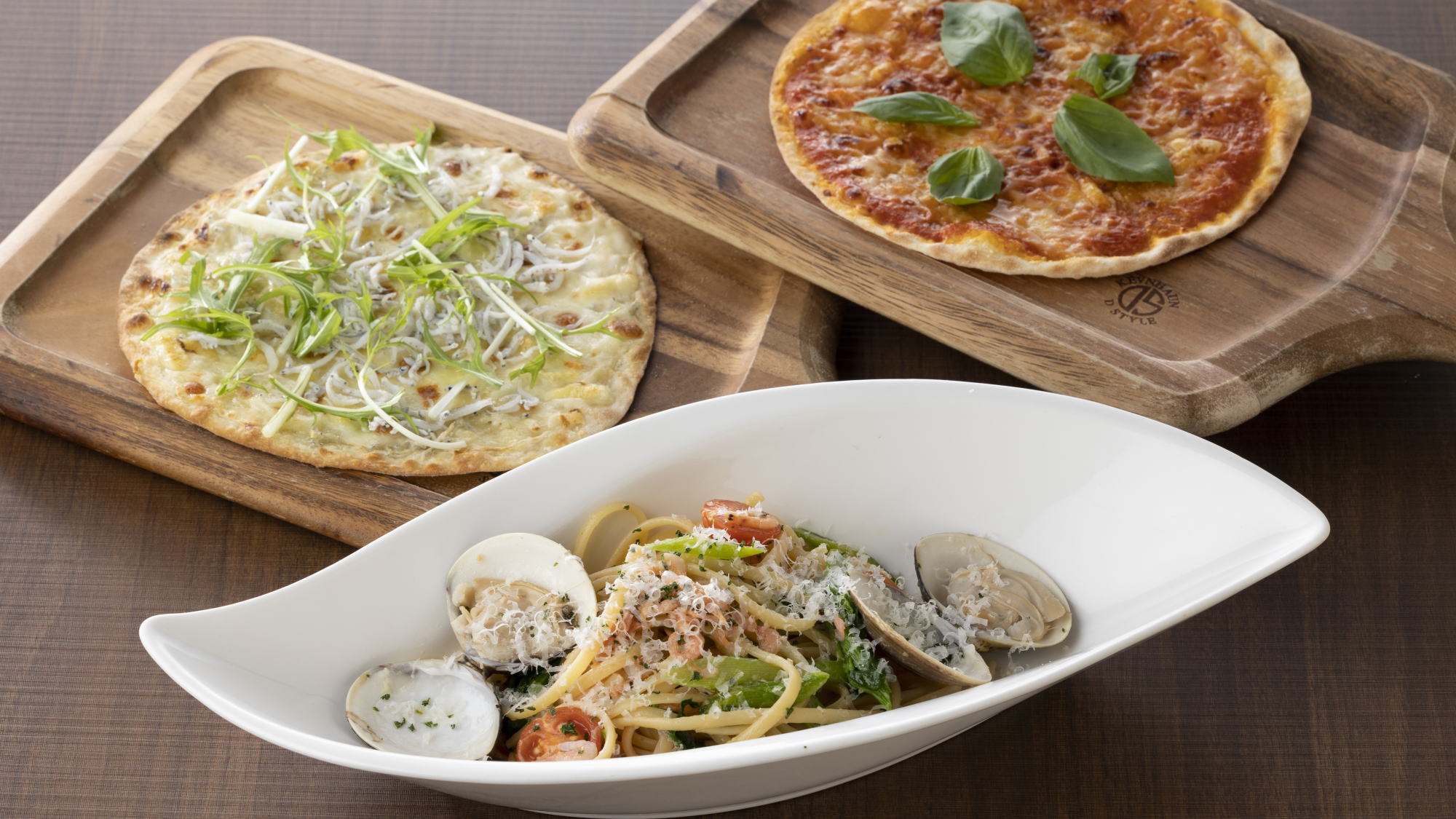 春季創作イタリアン：パスタ＆ピッツァ