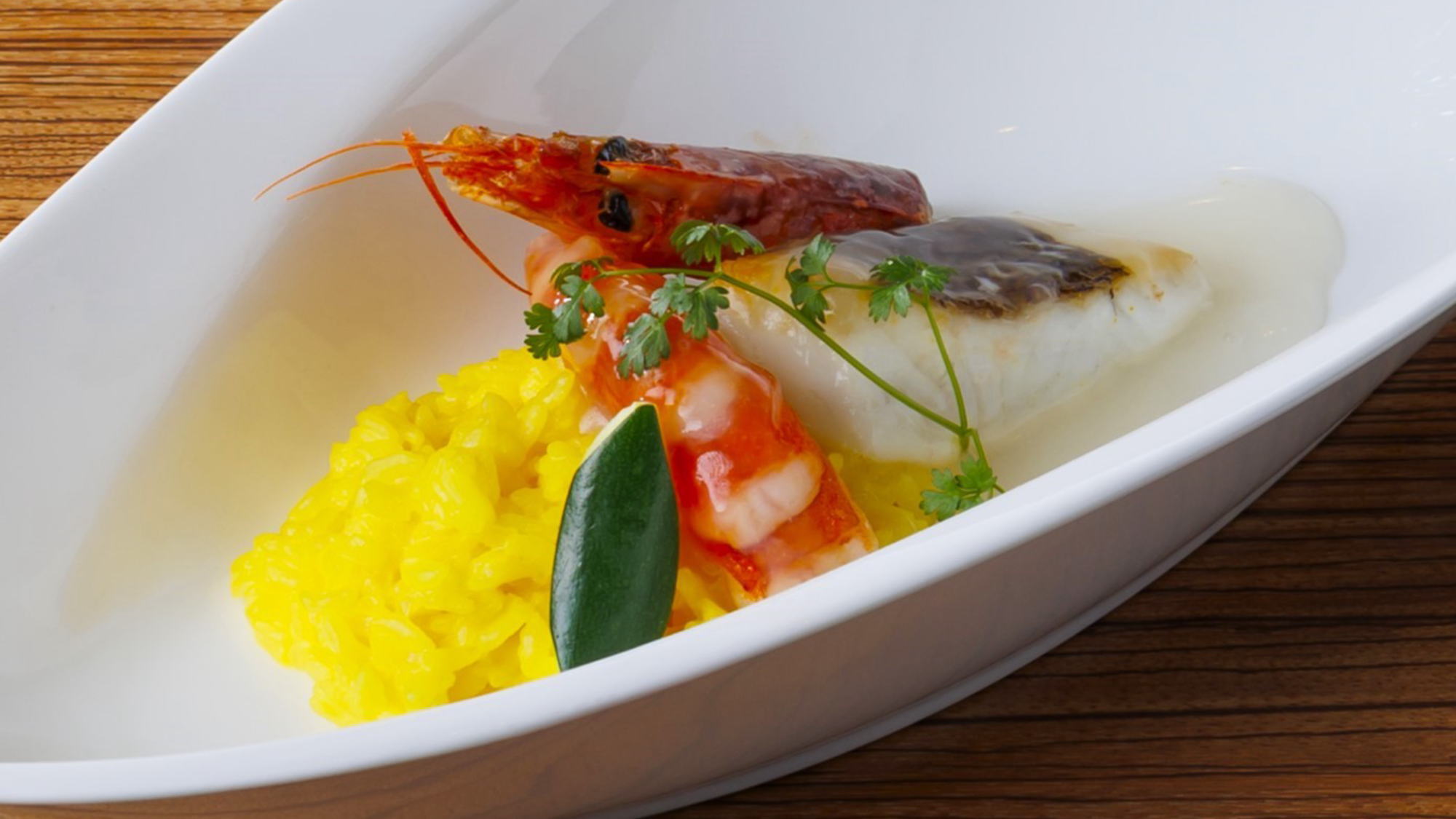 夏季創作イタリアン：魚介料理
