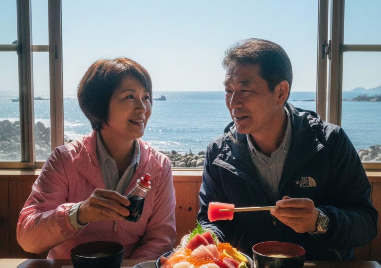 鶴岡に来たなら、【庄内の海鮮】を堪能してください！※イメージ