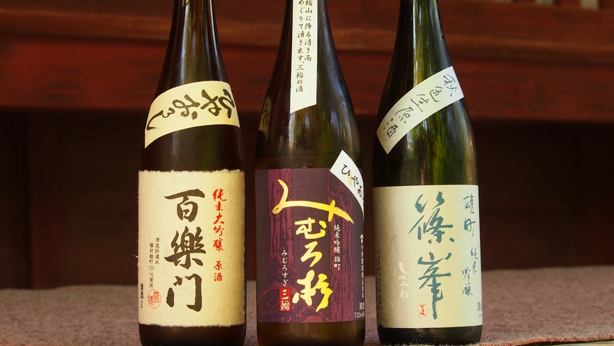 【お食事】奈良の地酒を取り揃えております