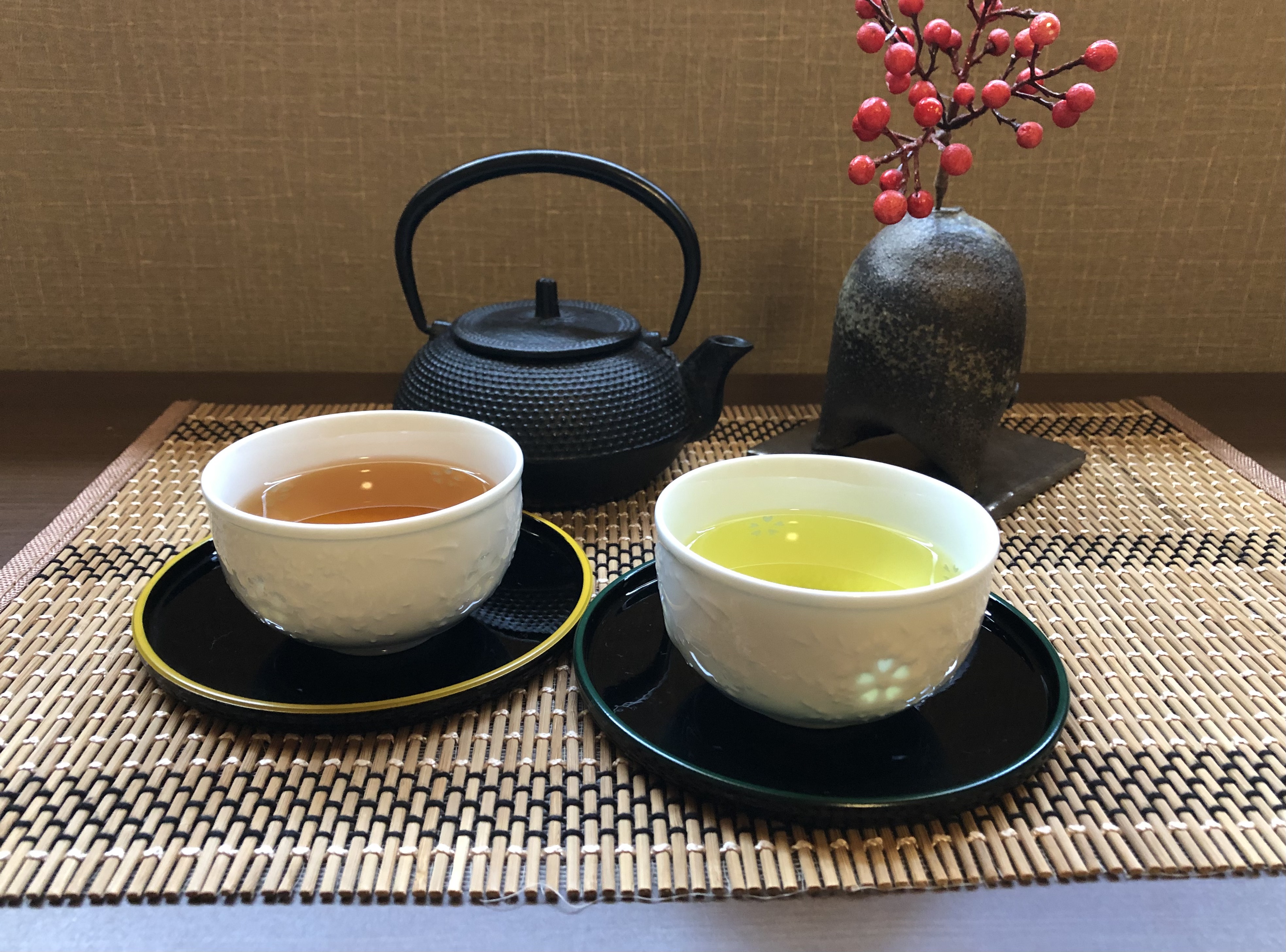 ウェルカムドリンク　お茶