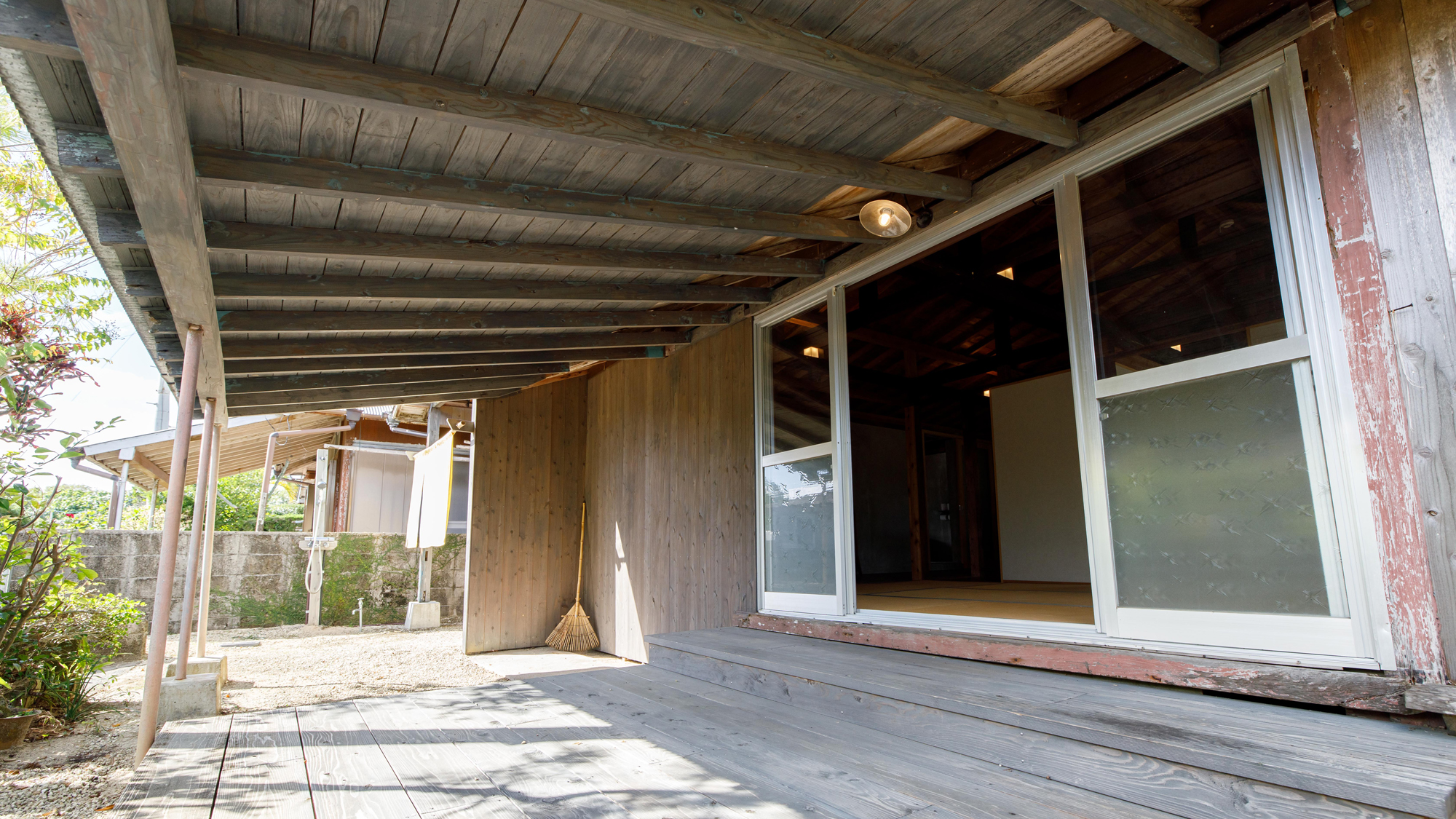 「時うつろう小屋組みの宿」眺ドコロ