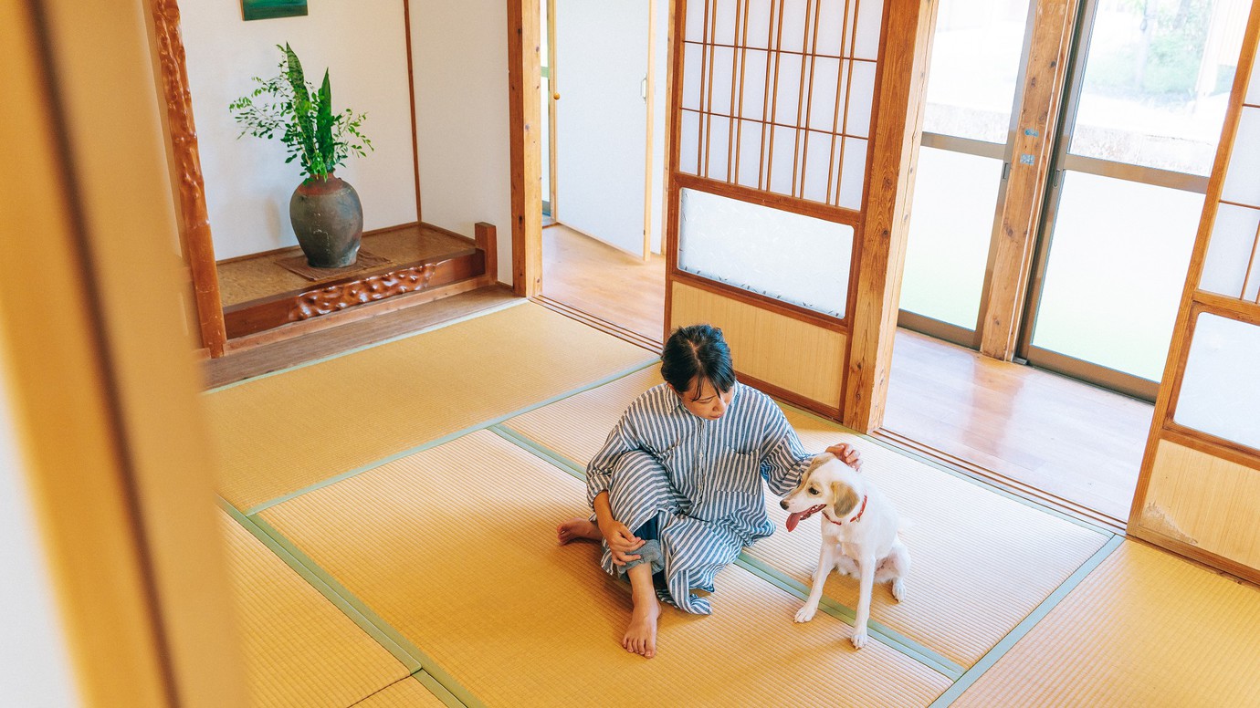 ペットと泊まれる♪　大切な家族のワンちゃんネコちゃんと。【素泊り】