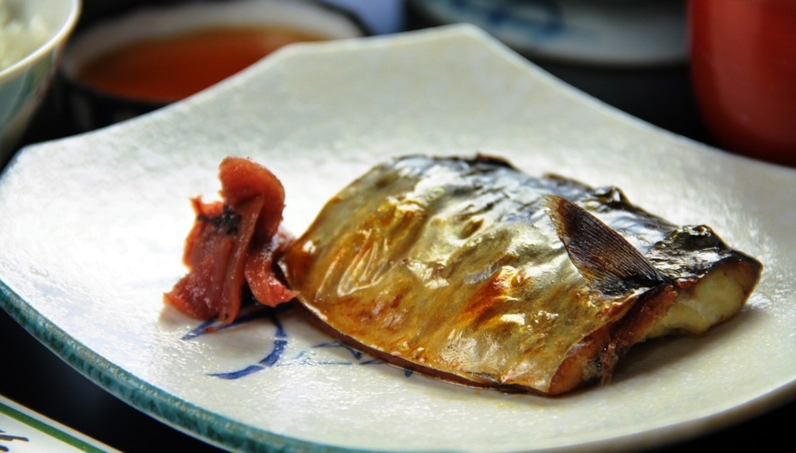 【朝食】焼き魚