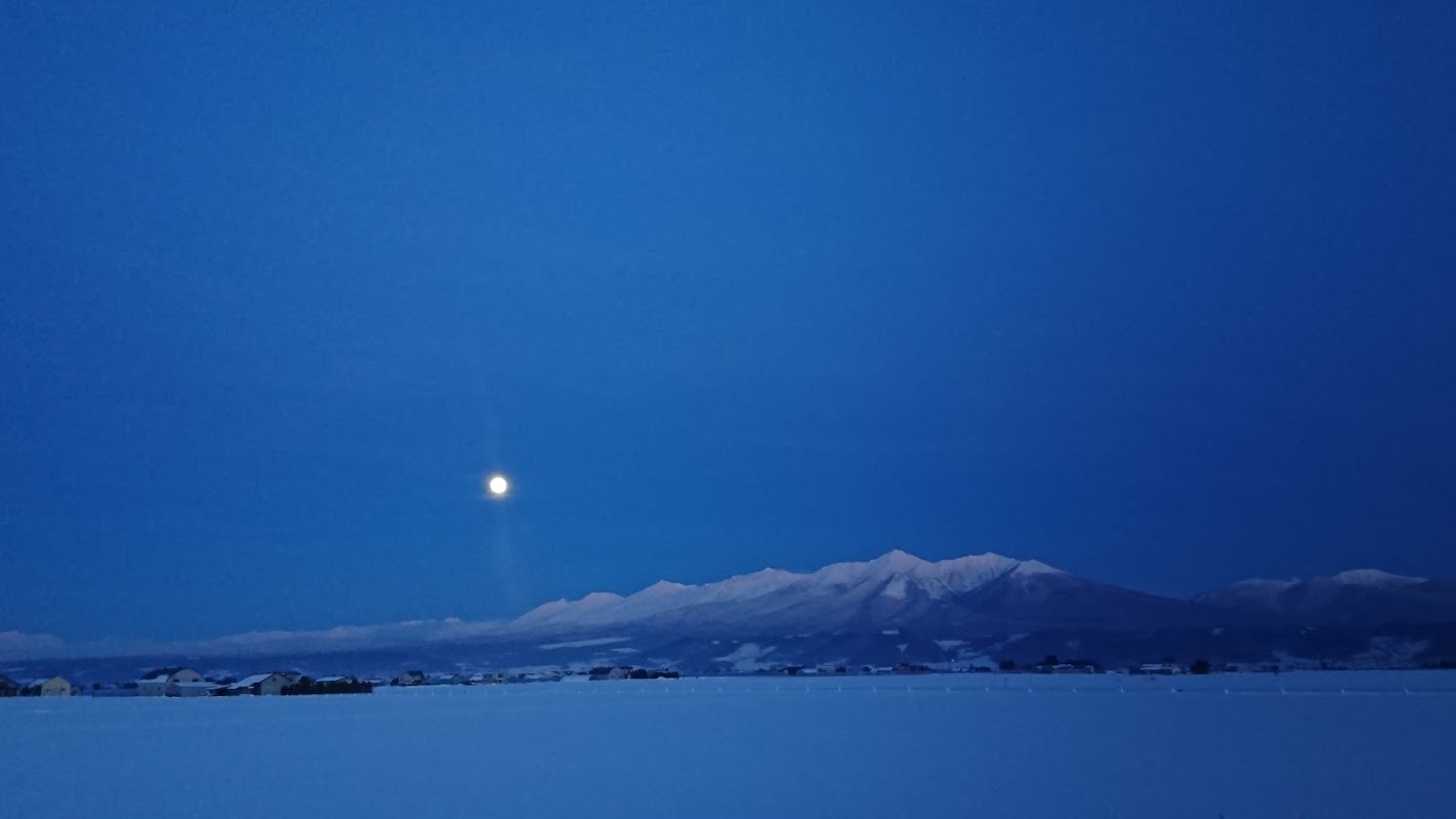 冬の夕暮れ