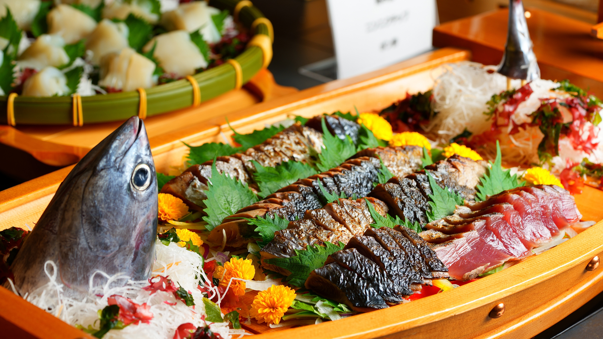 ■ランチバイキング■素材の持ち味をそのまま楽しむ、上質な刺身