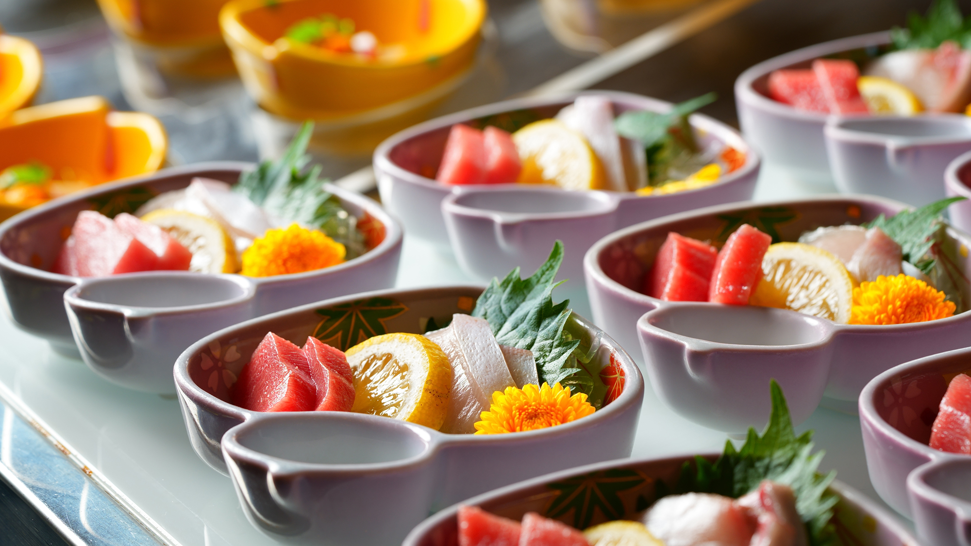 ■エグゼクティブバイキング■旬の味わいを楽しむ、彩り刺身