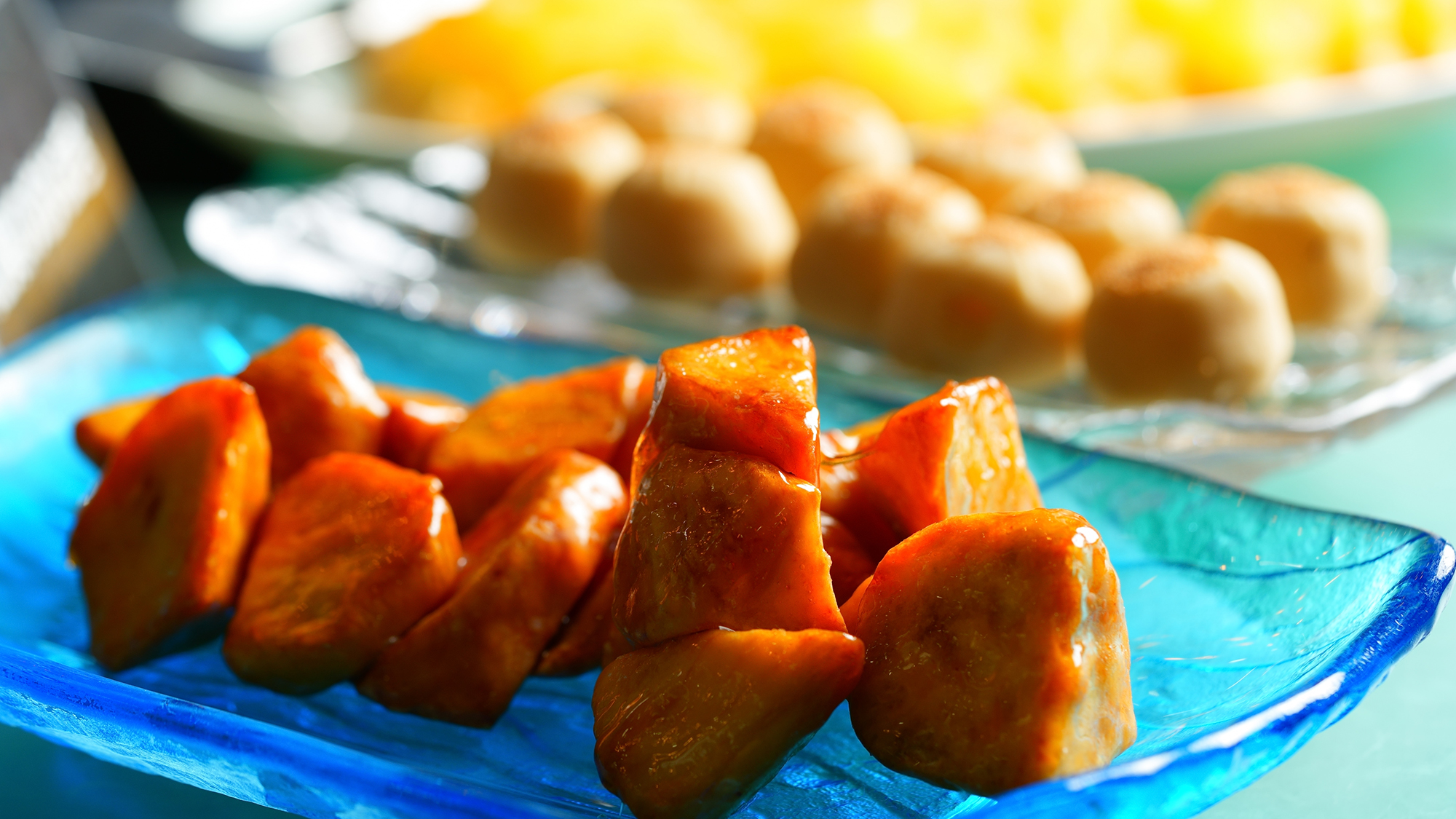 ■朝食バイキング■和洋さまざまな取り揃えたメニューは、約50種類！お好きな物をお召し上がりください