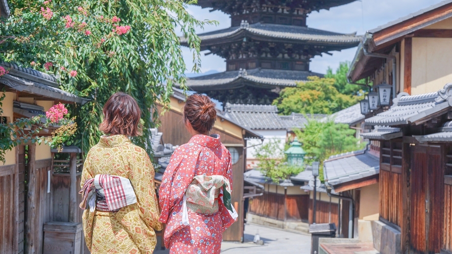 和服でゆっくり京都を堪能するステイプラン