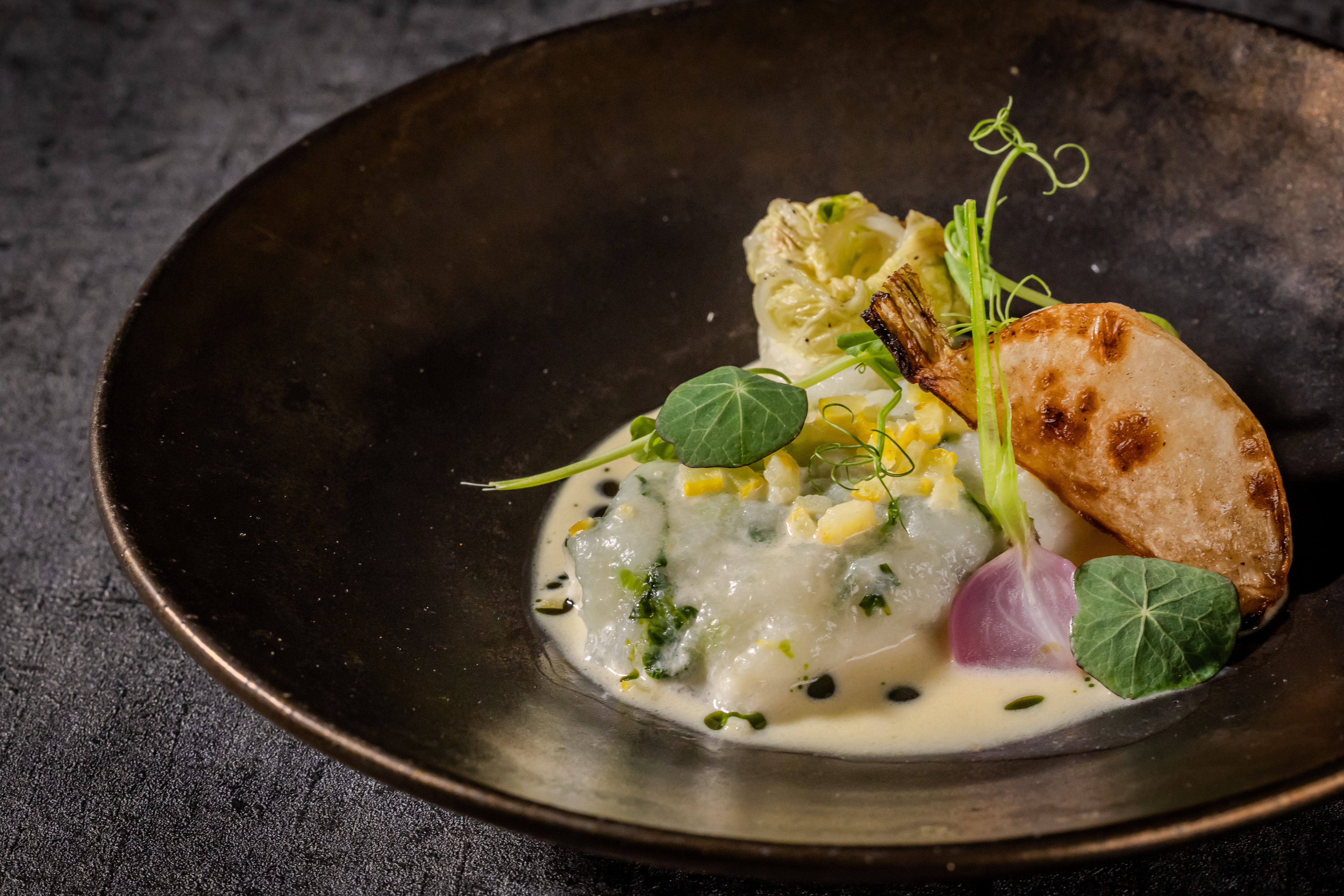 真鯛とかぶのヴァプール　柚子風味