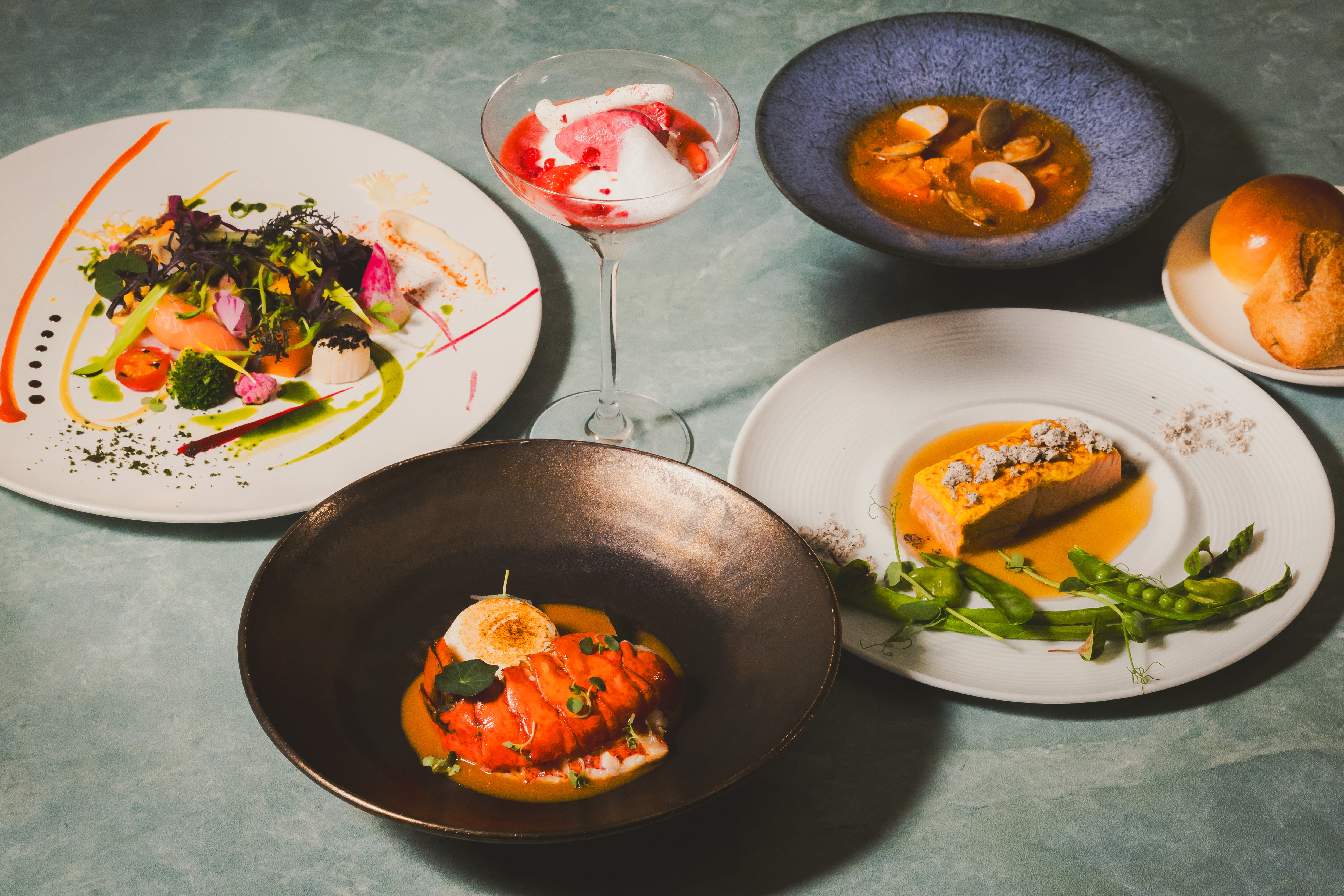 サステナブル・シーフードコース