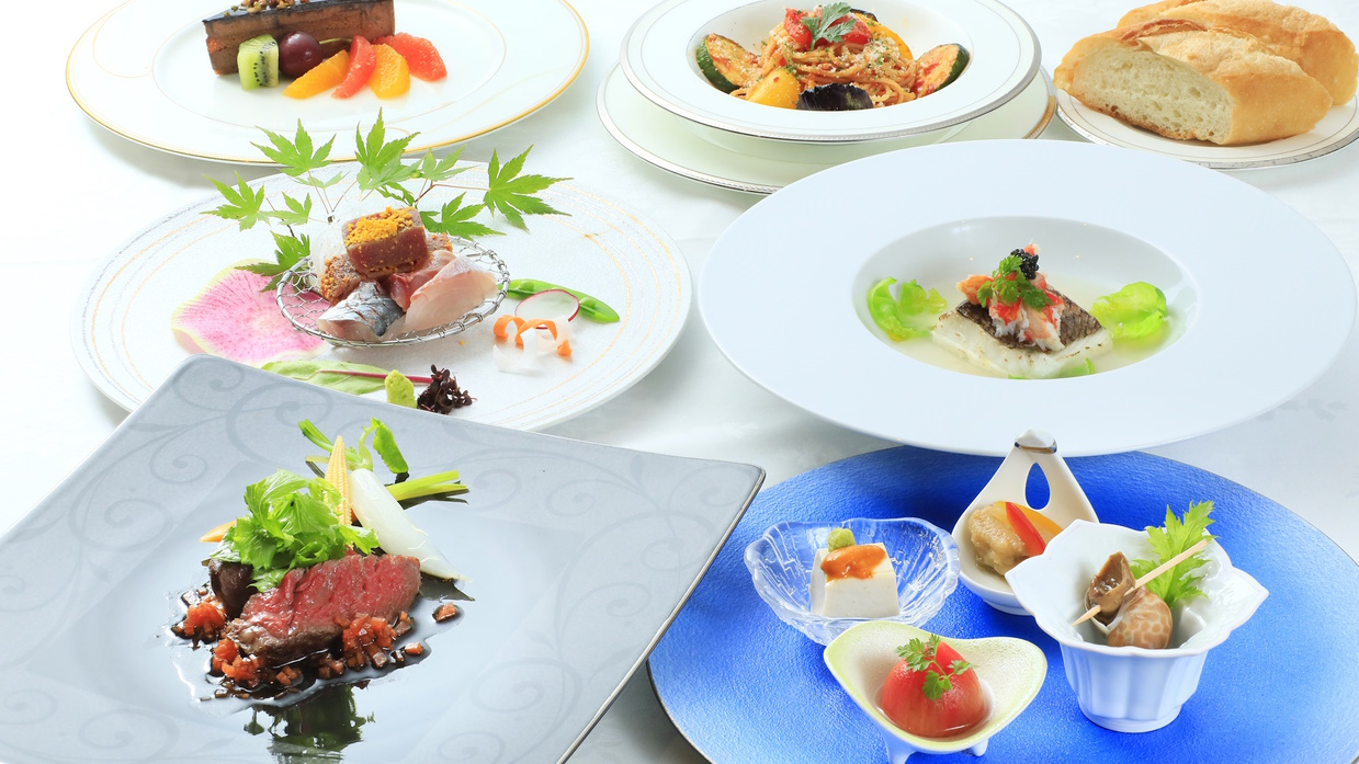 【おまかせ客室でリーズナブル】和洋MIXディナーコース■朝食は和洋お好みを／夕朝食付