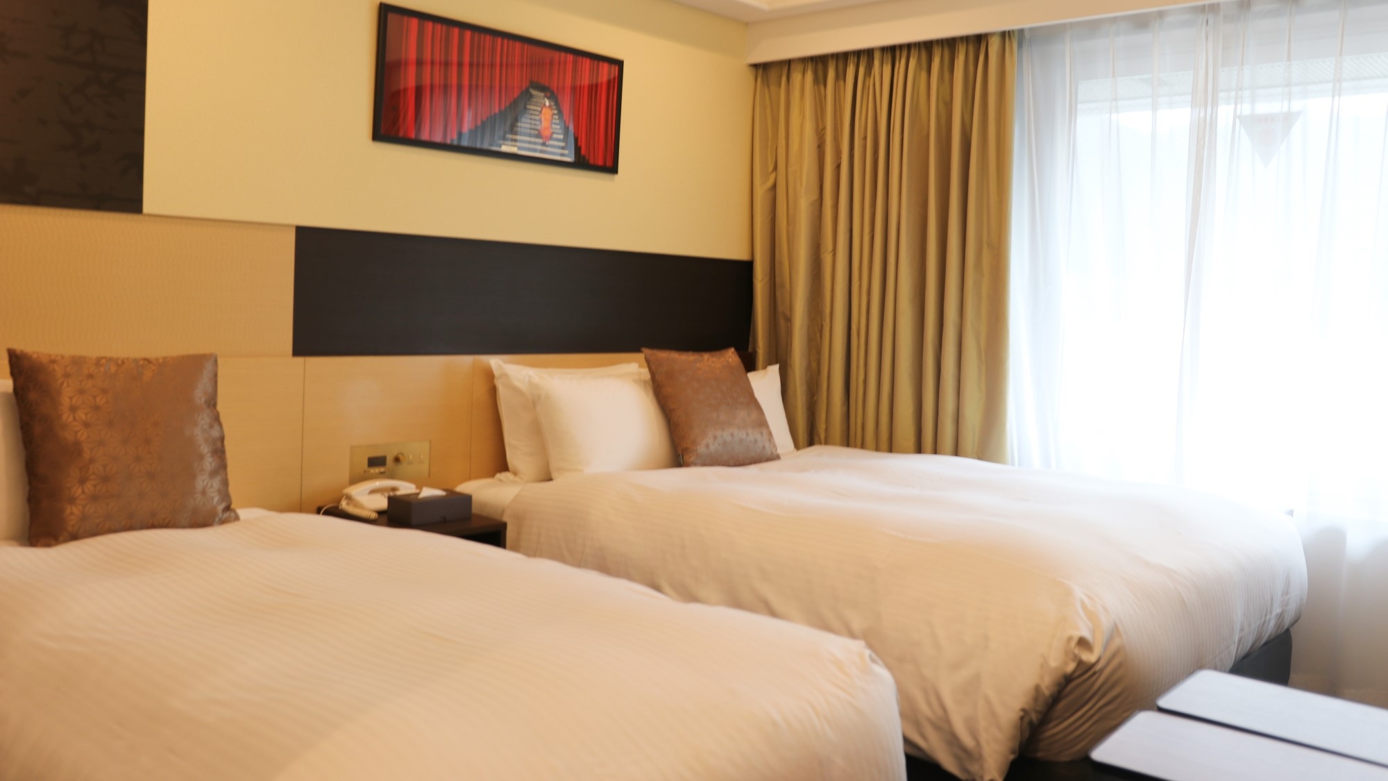 【禁煙】ファミリーツインルーム　冷蔵庫ドリンク無料