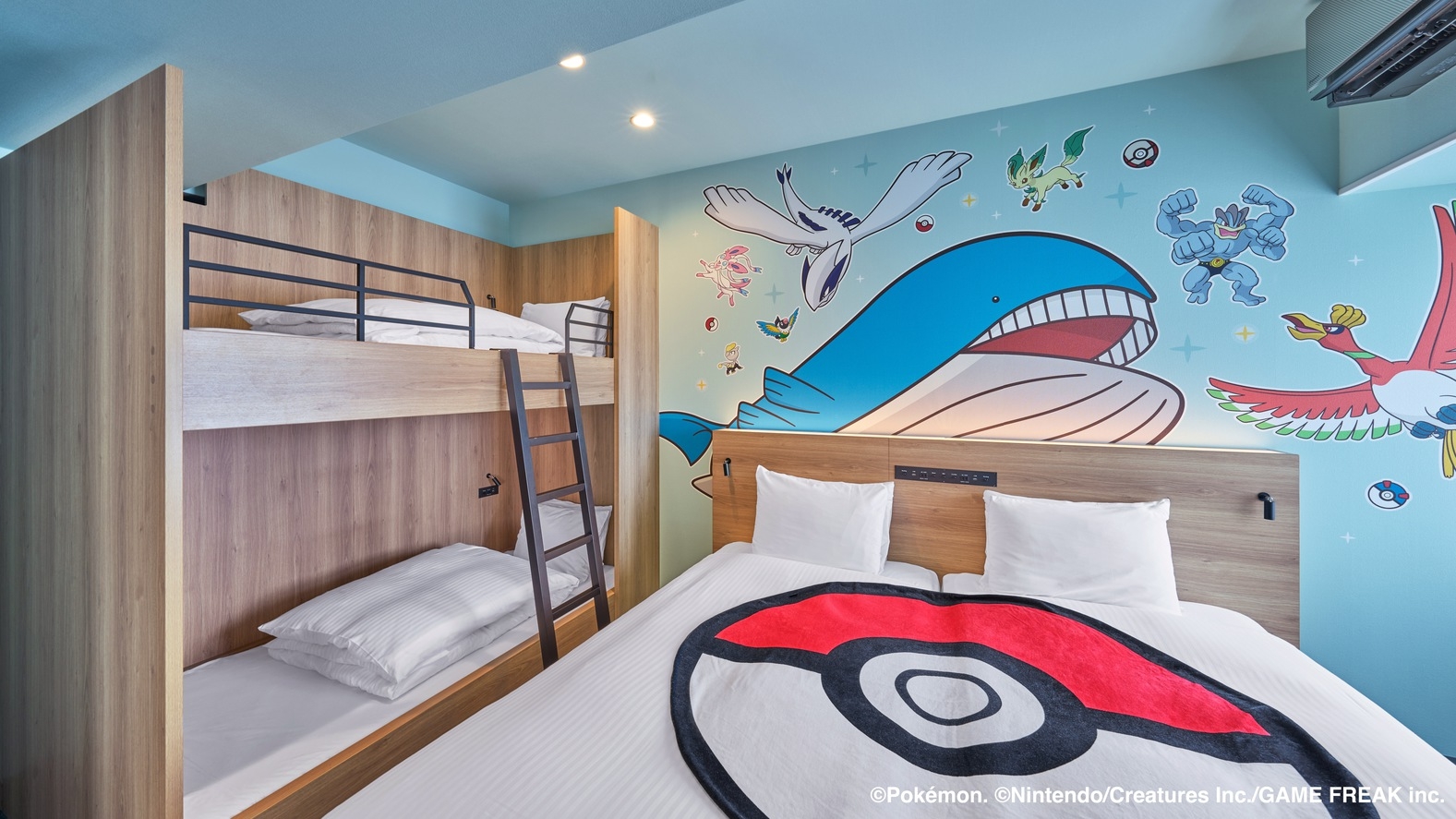 【ポケモンルーム】100匹のポケモンとお部屋に泊まろう！オリジナルノベルティつき！