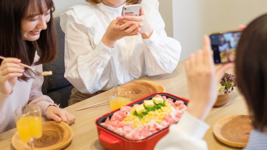 みんなでワイワイ女子会タイム