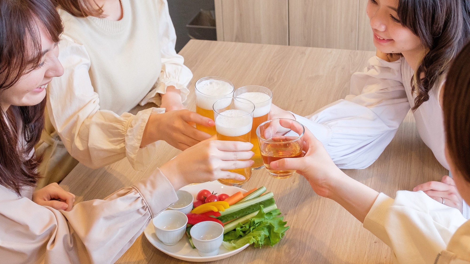 女子会にもぴったりな空間です