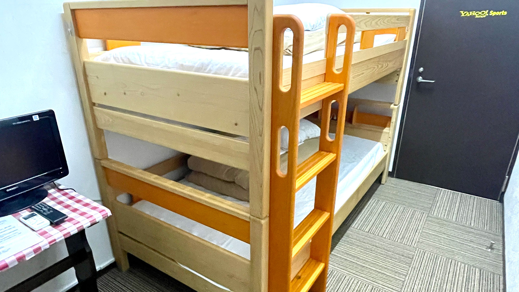 ■2段ベッド1台のお部屋■※共用トイレ、バス無し