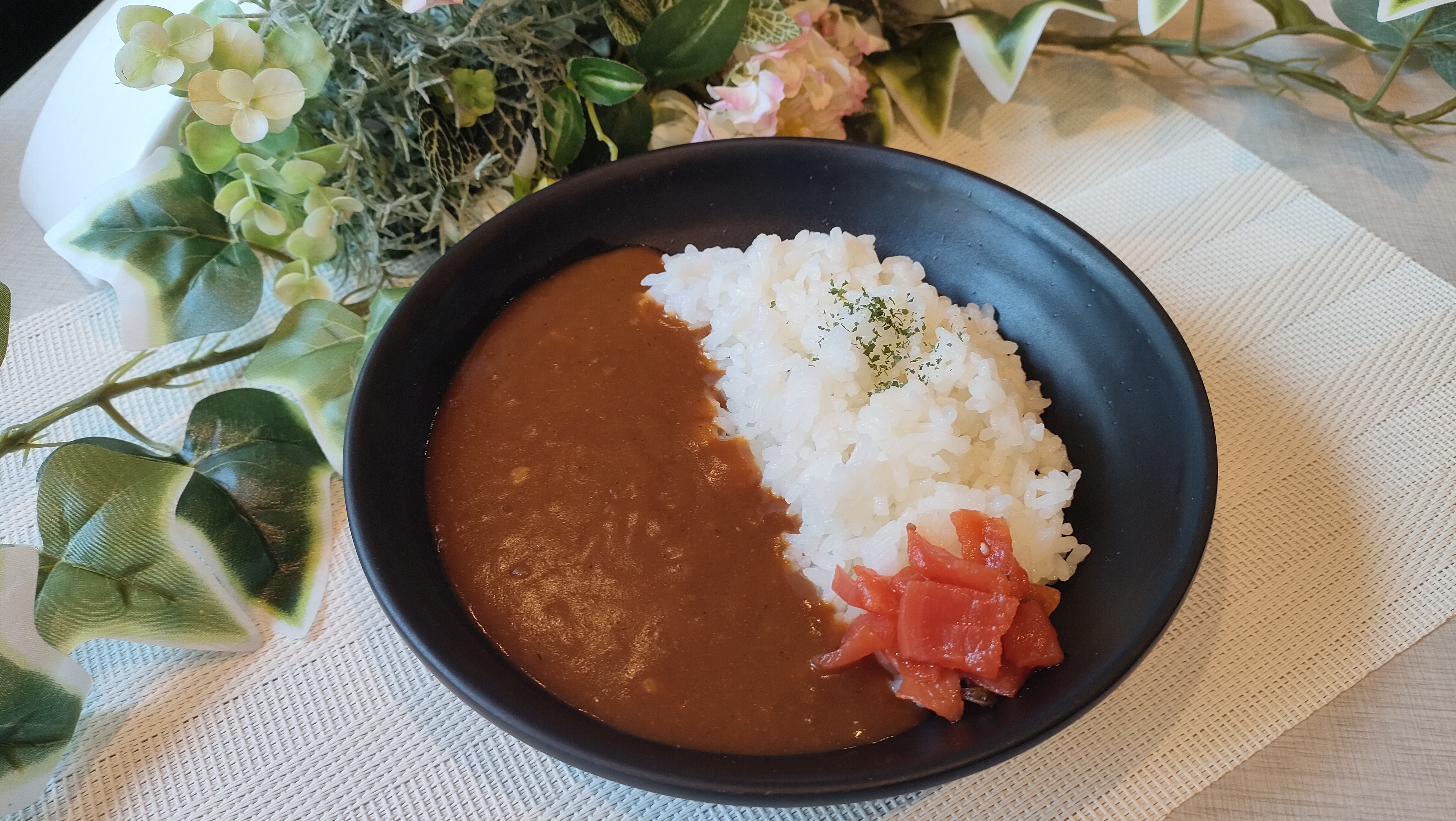 朝カレーライス