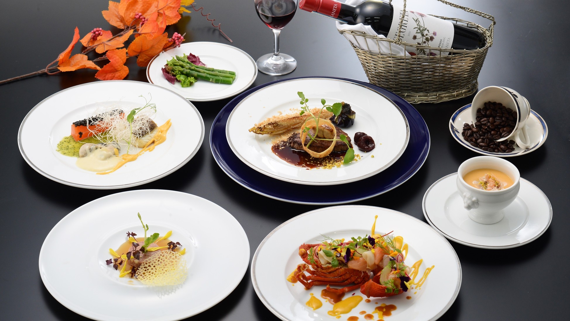 さき楽/早割60【フレンチフルコースプラン】〜伊良湖の旬な海の幸をシェフが心をこめたフレンチ仕立て〜