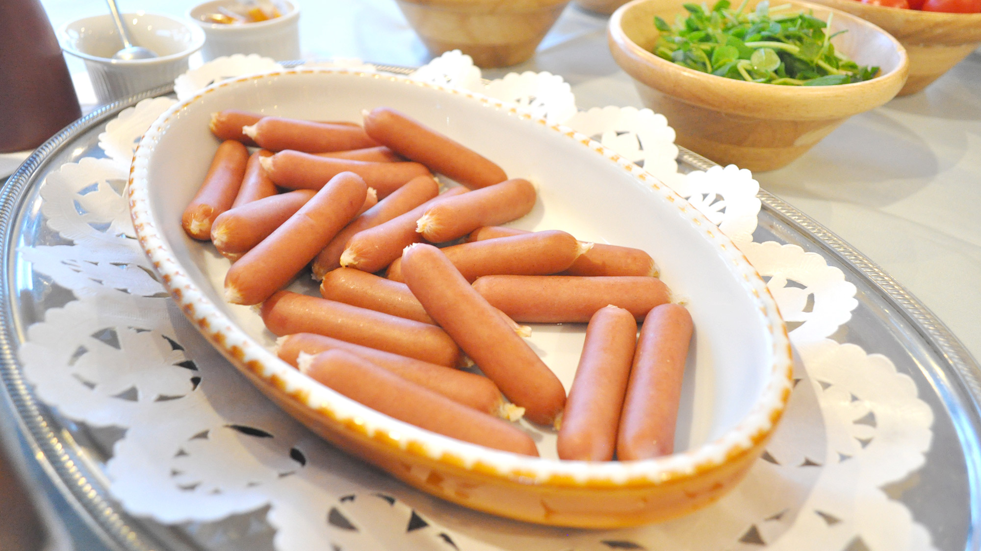 【ご朝食】パンにあうおかずもございます
