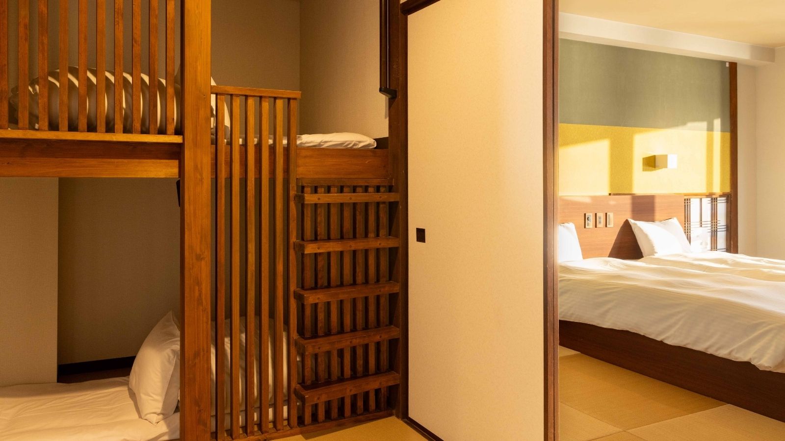 温泉付きファミリールーム(角部屋13帖）