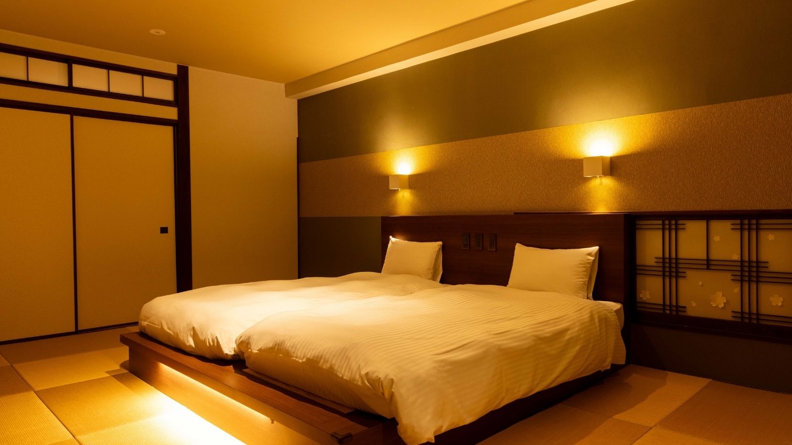 温泉付きファミリールーム(角部屋13帖）