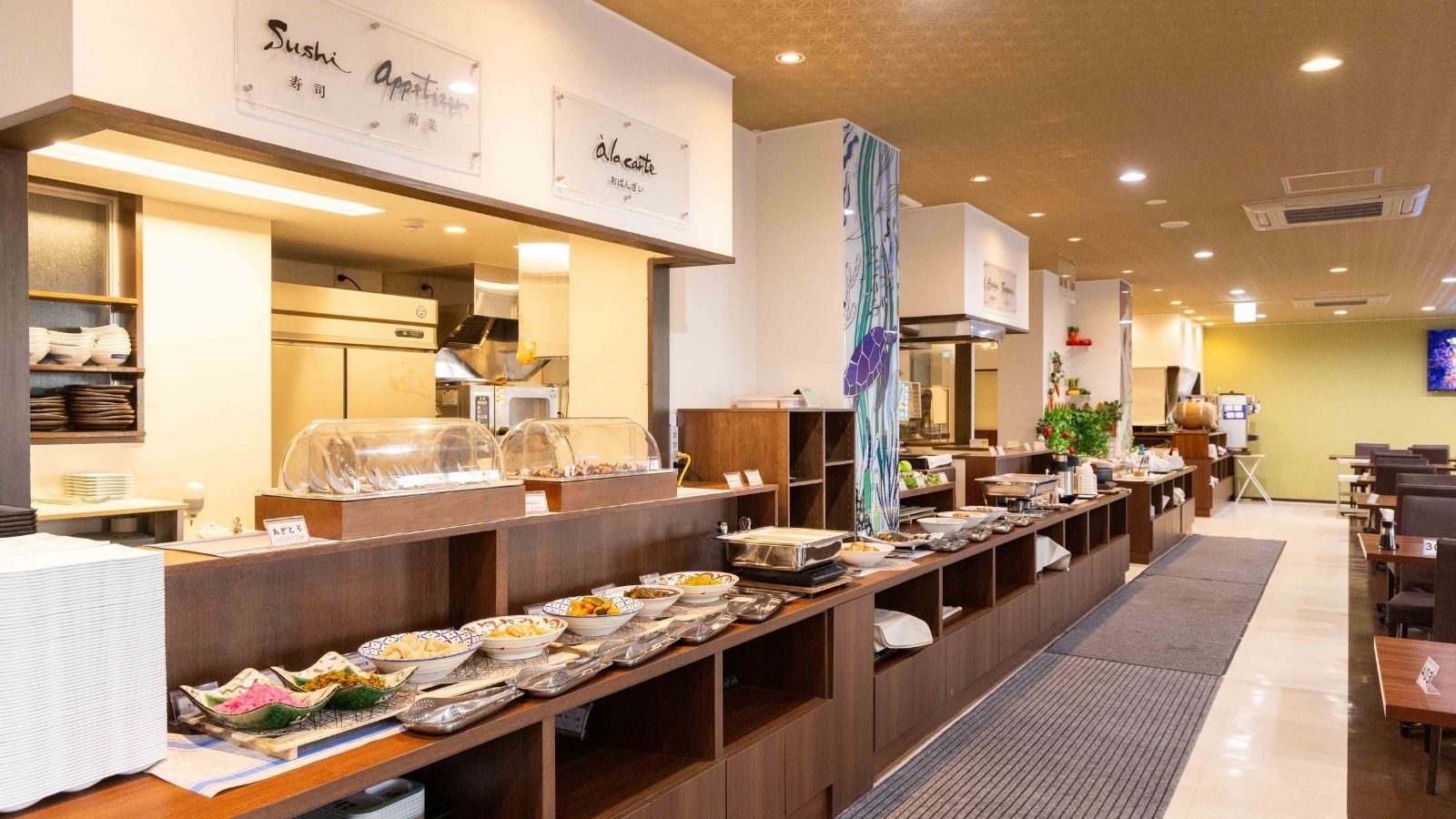 朝食ビュッフェ