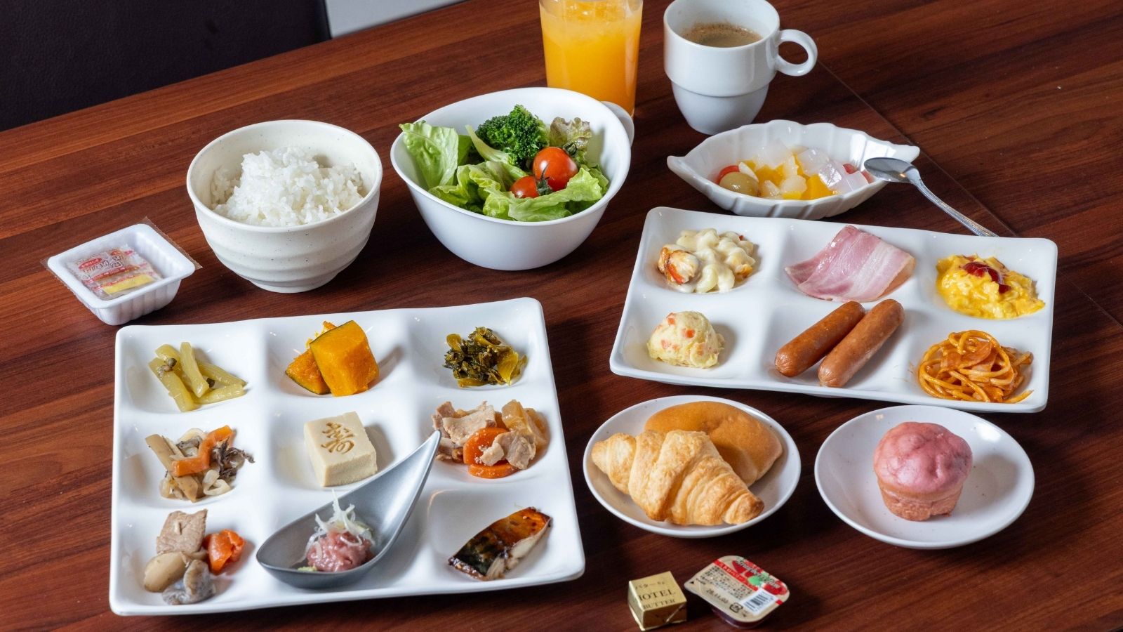 朝食ビュッフェ