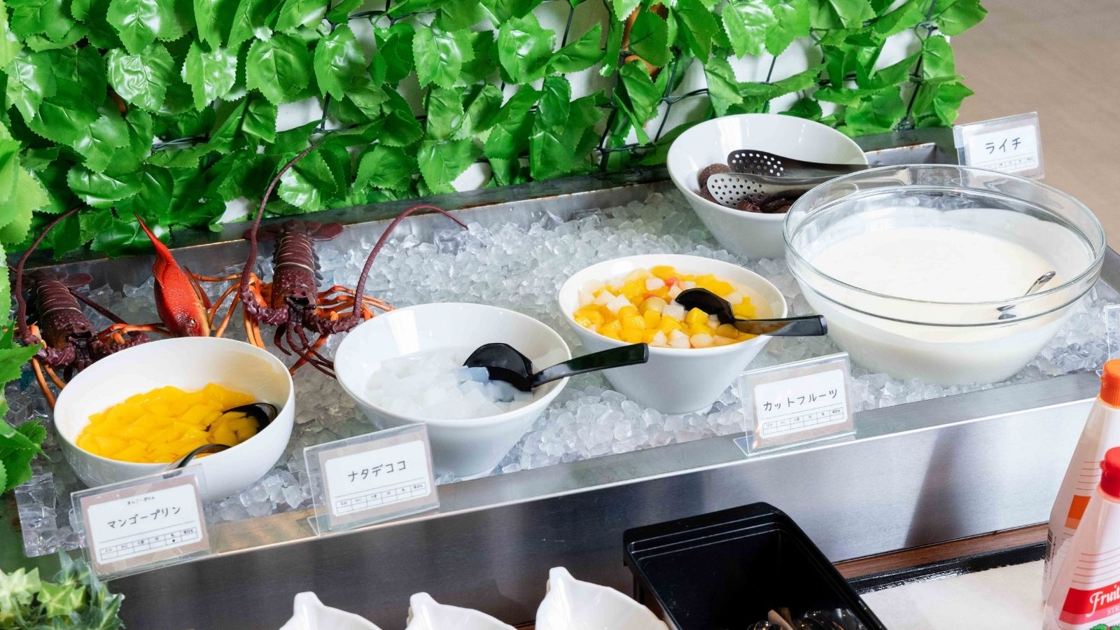 朝食ビュッフェ