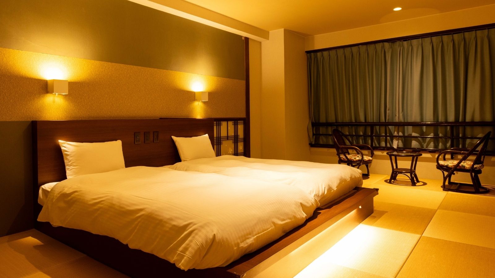 温泉付きファミリールーム(角部屋13帖）