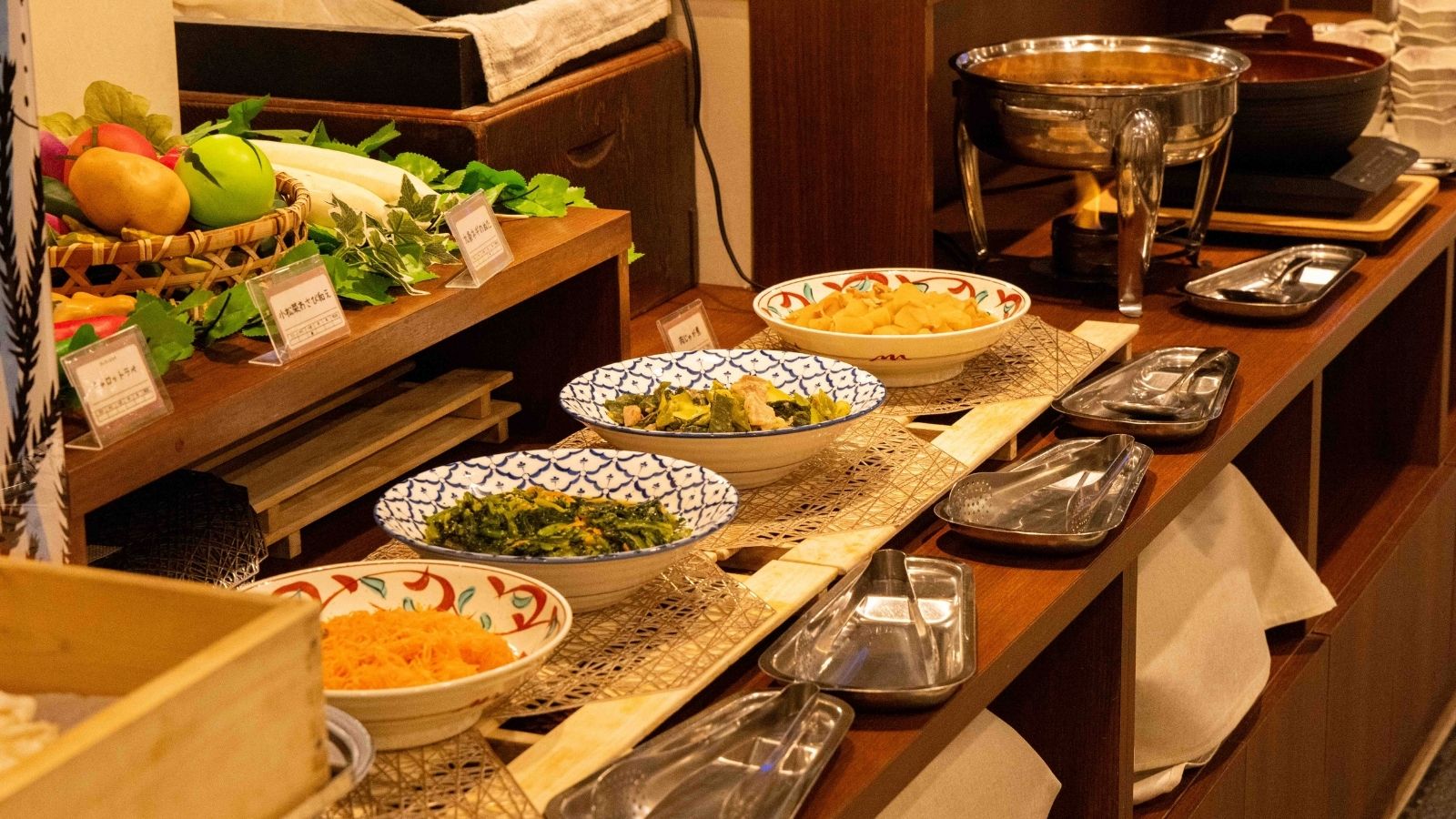 夕食ビュッフェ