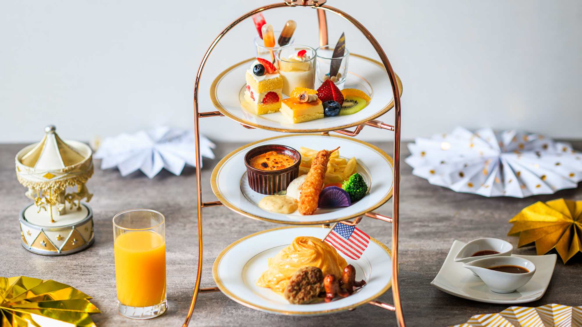 お絵描きデザート付き お子さまランチ　2025年11月1日(土)よりリニューアルしました！