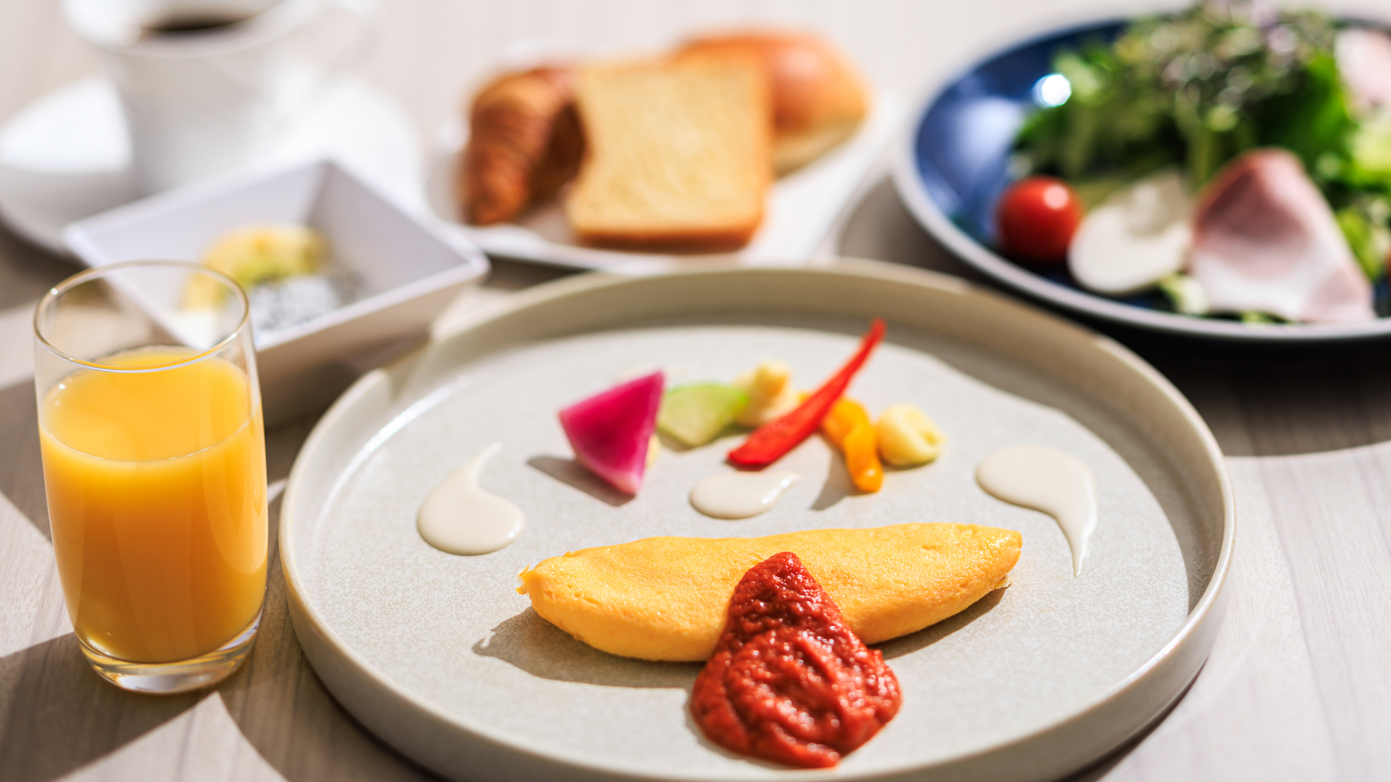 ごちそうモーニング_オムレツ