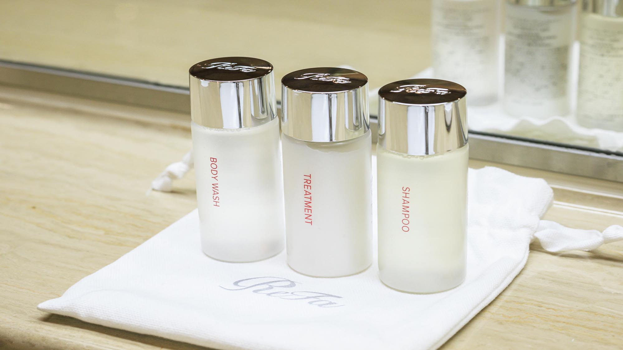 スイートルーム限定のReFaのアメニティ